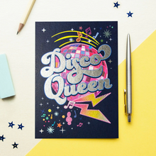 Load image into Gallery viewer, Disco Queen Greeting Card

