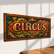 Load image into Gallery viewer, Vintage Circus Metal Sign - Small
