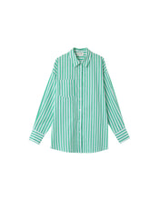 Load image into Gallery viewer, Grace &amp; Mila Montreuil Shirt - Green Stripe
