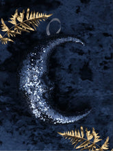 Load image into Gallery viewer, Gisela Graham Blue Sparkling Moon - 2 Sizes
