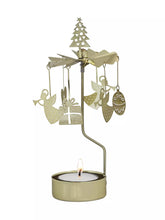 Load image into Gallery viewer, Tea light Spinner  - Christmas Deco Gold
