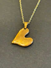 Load image into Gallery viewer, Misshapen Heart Necklace - Silver / Gold
