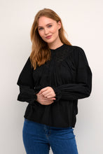Load image into Gallery viewer, Culture Terri Blouse - Black / White
