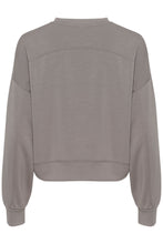 Load image into Gallery viewer, Culture Chabrina Sweatshirt - Grey / Black
