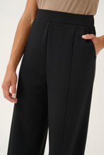 Load image into Gallery viewer, Culture Chabrina Casual Trousers - Black
