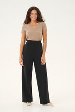Load image into Gallery viewer, Culture Chabrina Casual Trousers - Black
