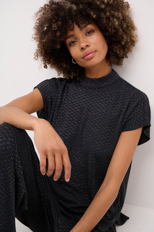 Culture Taz Capsleeve Top