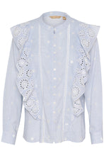 Load image into Gallery viewer, Culture Stripe Jade Blouse

