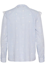 Load image into Gallery viewer, Culture Stripe Jade Blouse
