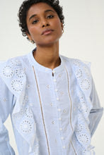 Load image into Gallery viewer, Culture Stripe Jade Blouse
