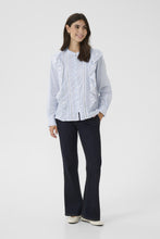 Load image into Gallery viewer, Culture Stripe Jade Blouse
