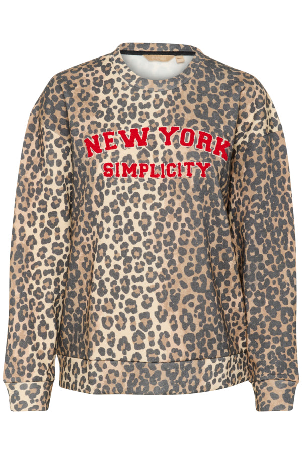 Culture Charlie Leopard Sweatshirt