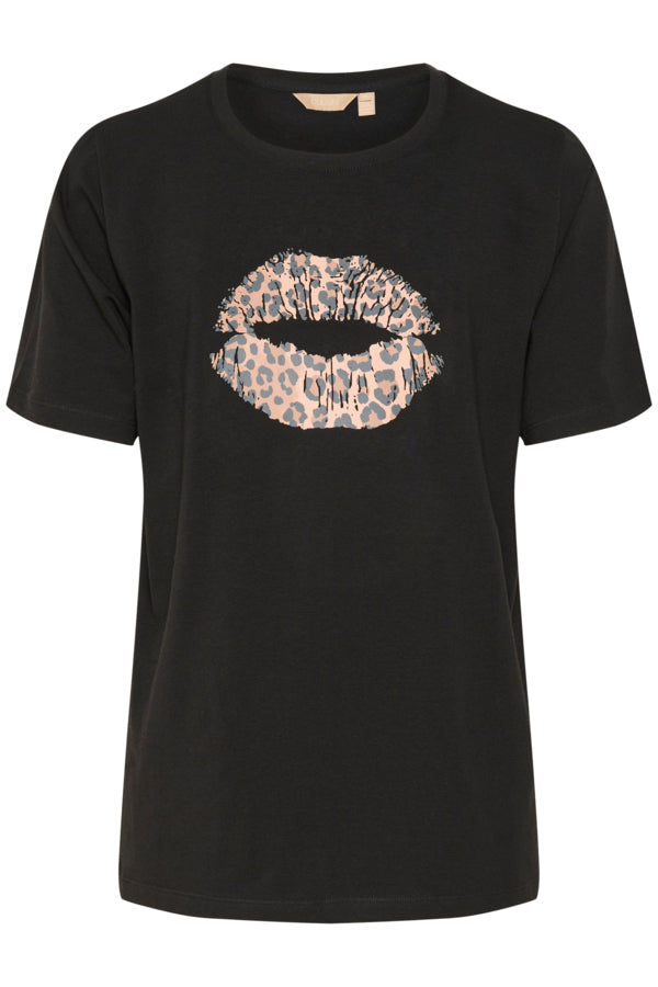 Culture Leopard Lips T-Shirt - 2 Colours