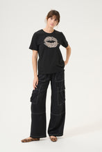 Load image into Gallery viewer, Culture Leopard Lips T-Shirt - 2 Colours
