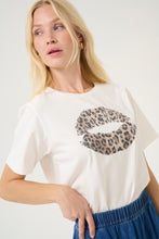 Load image into Gallery viewer, Culture Leopard Lips T-Shirt - 2 Colours
