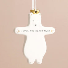 Load image into Gallery viewer, I Love You Beary Much Hanging Decoration
