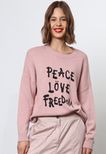 Load image into Gallery viewer, Religion Peace Love Freedom Jumper
