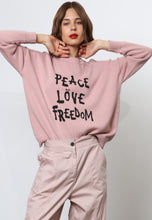 Load image into Gallery viewer, Religion Peace Love Freedom Jumper
