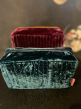 Load image into Gallery viewer, Velvet Cosmetic Purse - 2 Colours
