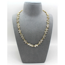 Load image into Gallery viewer, Square Shape Coloured Acrylic Stones Necklace - 4 colours available
