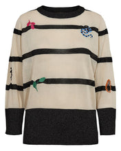 Load image into Gallery viewer, NÜMPH Valentine Embroidered Sheer Knit
