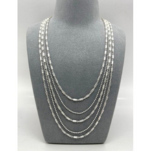 Load image into Gallery viewer, Five Different Length Chain Necklace - Gold/Silver
