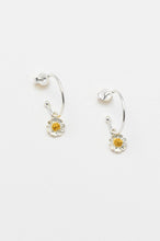 Load image into Gallery viewer, Estella Bartlett Wild Flower Hoop Earrings
