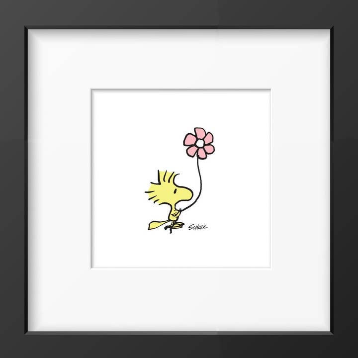 Woodstock with Posy Framed Print