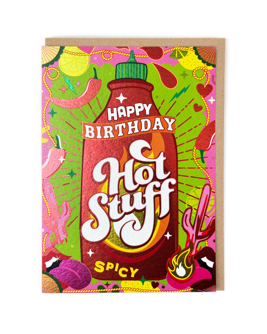 Hot Stuff Greeting Card