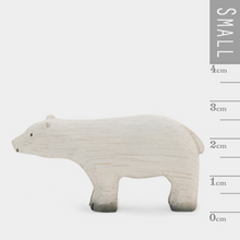 Load image into Gallery viewer, East of India Wooden Polar Bear - 2 Sizes
