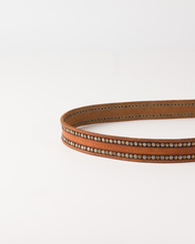 Load image into Gallery viewer, BIBA Tan Stella Leather Belt - 3 Lengths

