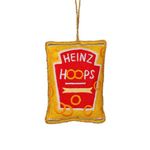 Load image into Gallery viewer, Heinz Spaghetti Hoops Embroidered Decoration
