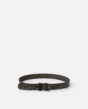 Load image into Gallery viewer, BIBA Black Lovington Stars Leather Belt - 3 Lengths
