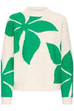Load image into Gallery viewer, B Young Omea Flower Jumper - Green
