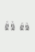 Load image into Gallery viewer, Tutti Mirage Earrings Small - Silver &amp; Gold
