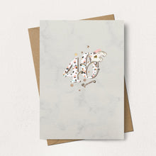 Load image into Gallery viewer, Stephanie Davies 40 Age Number Card
