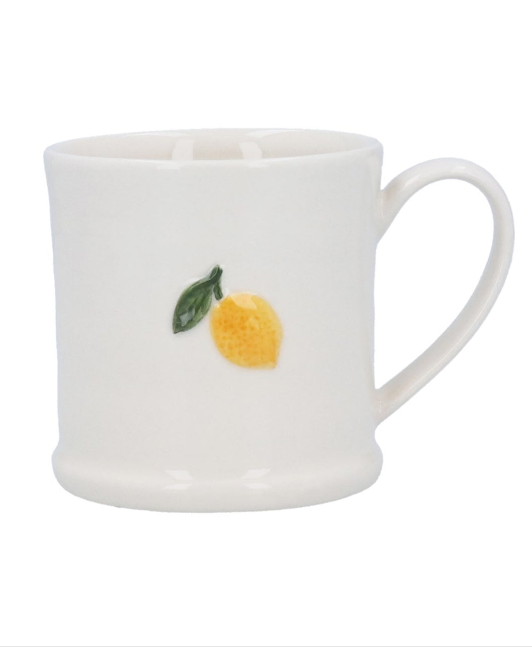 Gisela Graham Lemon Stoneware Mini Mug