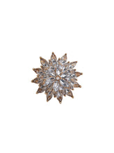 Load image into Gallery viewer, Black Colour DK Daisy Brooch
