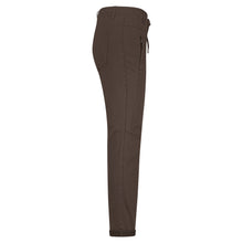 Load image into Gallery viewer, Red Button Brown Tessy Joggers
