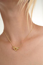 Load image into Gallery viewer, Tutti Bind Necklace - Silver &amp; Gold
