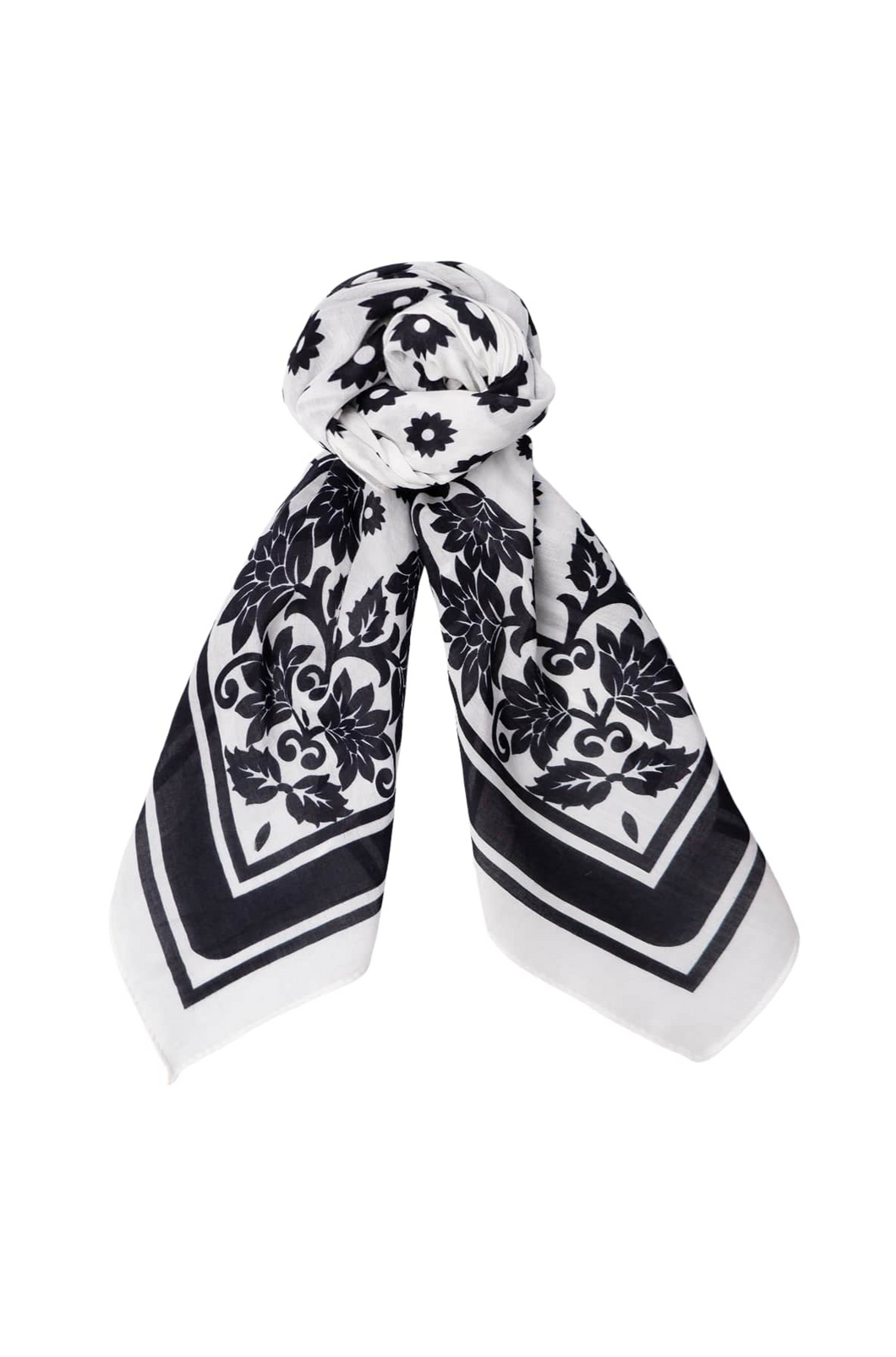 Black Colour DK Hally Neckerchief