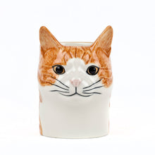 Load image into Gallery viewer, Quail Cat Pencil Pot - Squash

