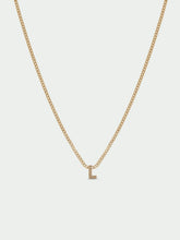 Load image into Gallery viewer, Tutti Small Alphabet Necklace - Gold
