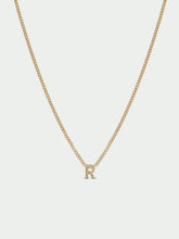 Load image into Gallery viewer, Tutti Small Alphabet Necklace - Gold
