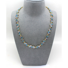 Load image into Gallery viewer, Square Shape Coloured Acrylic Stones Necklace - 4 colours available
