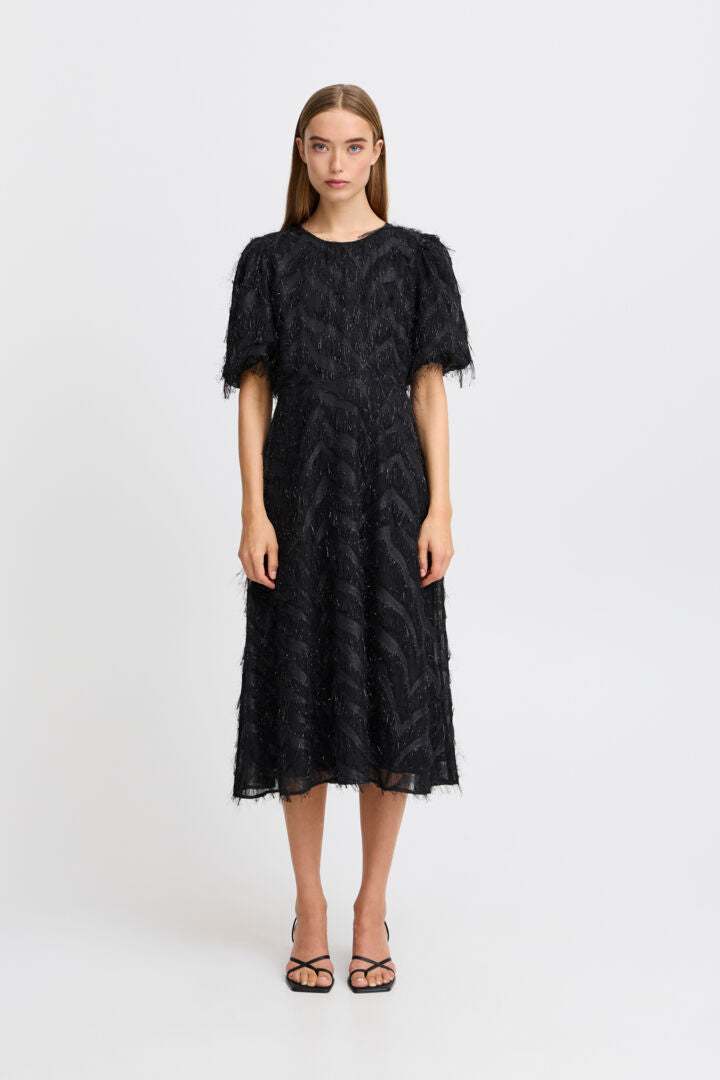 ICHI Charlsti Eyelash Dress