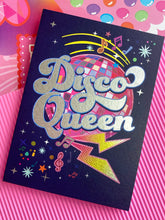 Load image into Gallery viewer, Disco Queen Greeting Card
