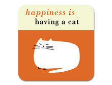 Load image into Gallery viewer, Repeat Repeat Happiness Cat Nap Coasters
