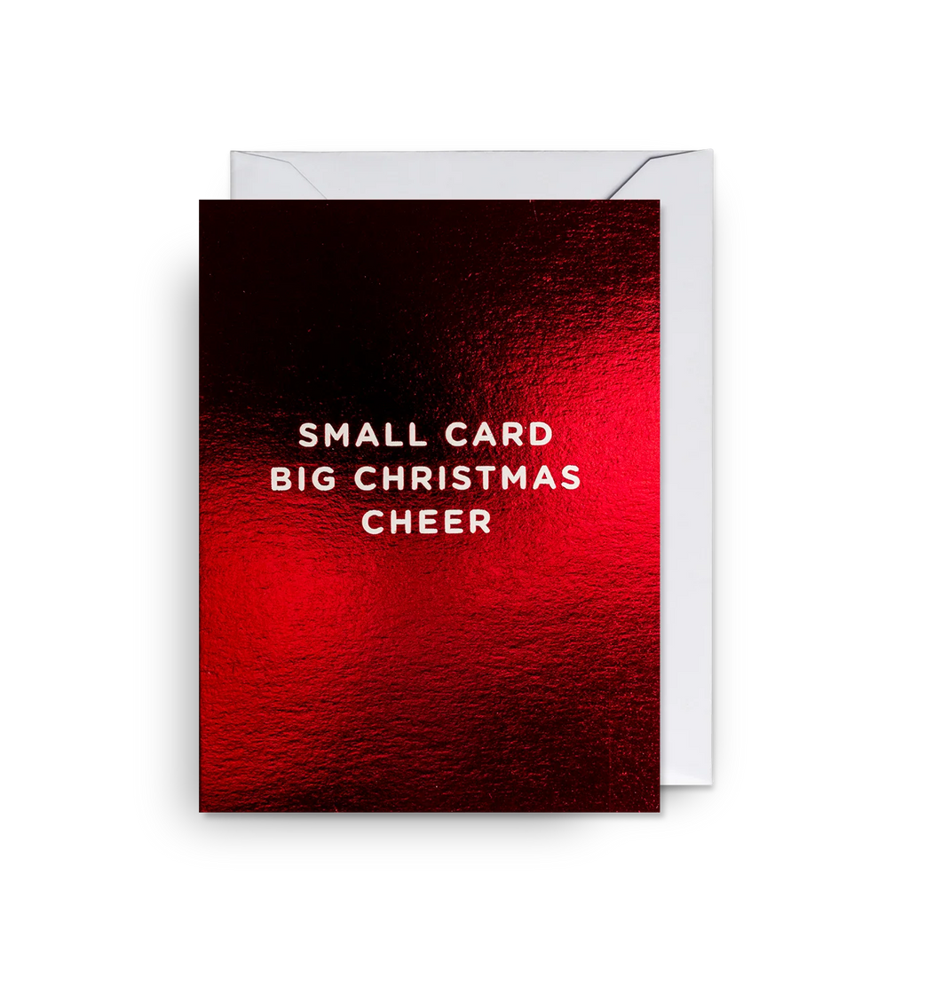 Small Card Big Christmas - Mini Card