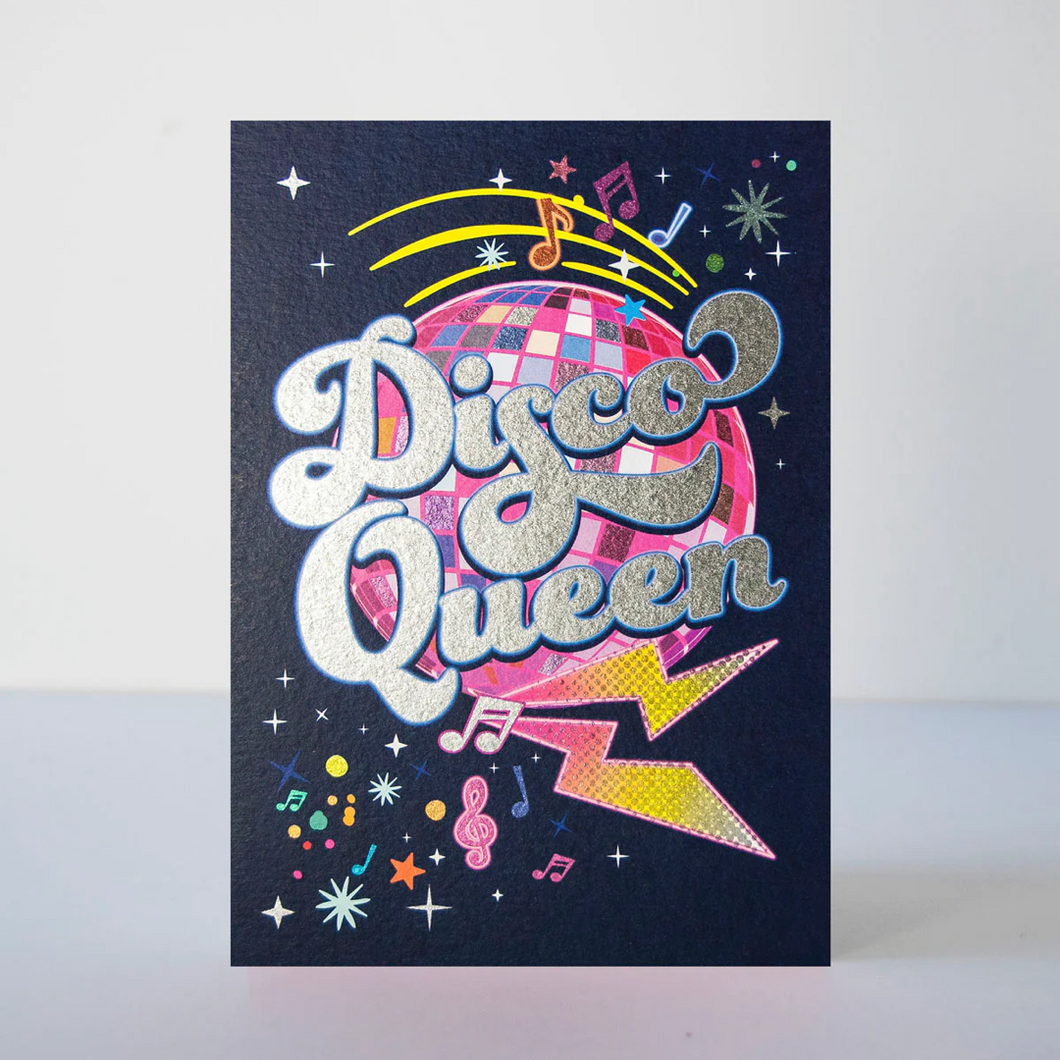 Disco Queen Greeting Card